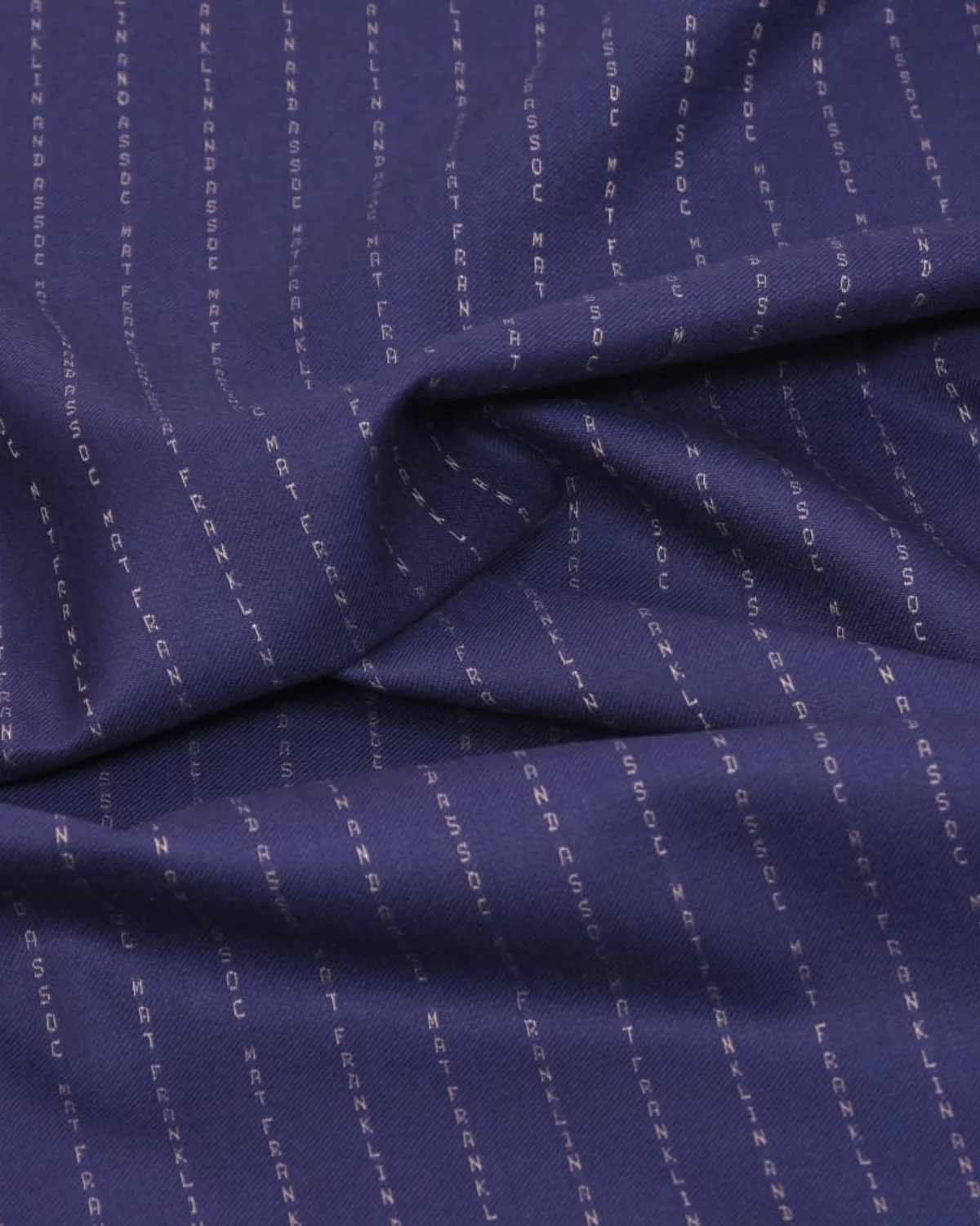 Personalized NameWoven suit fabric for a bespoke garment or special gift