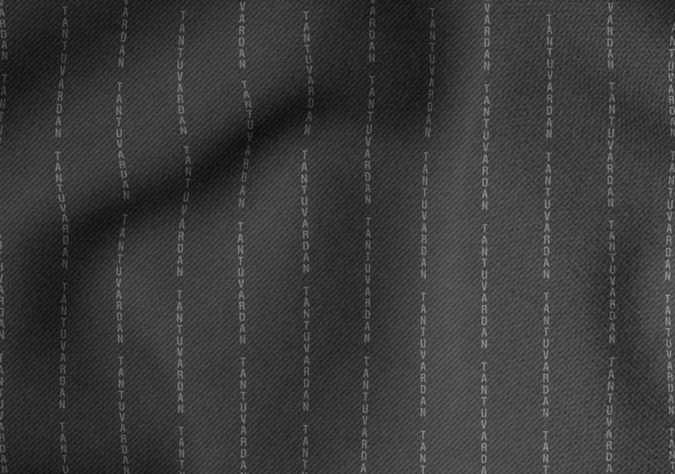Poly Viscose Charcoal Grey in Mid Grey Letters