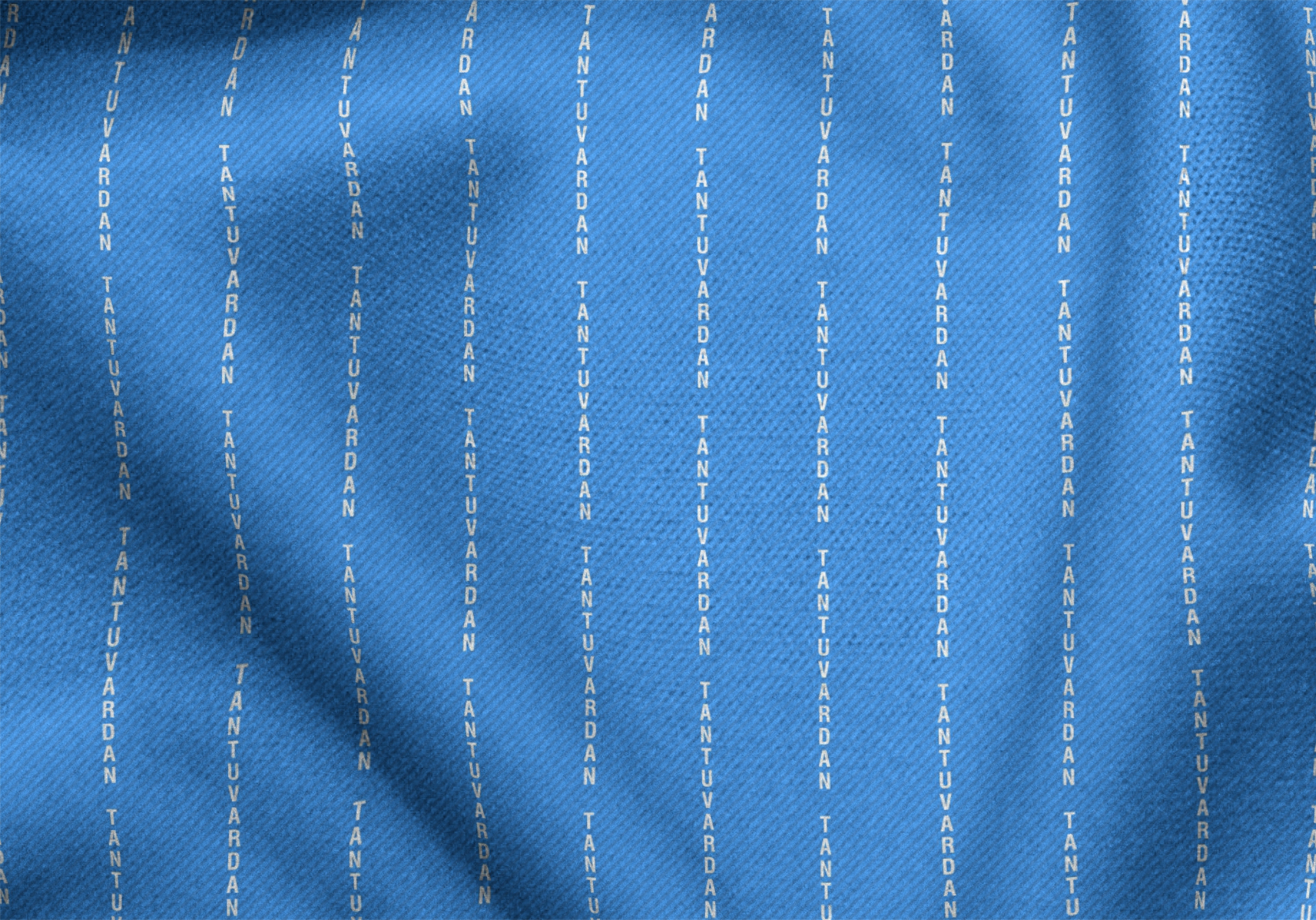 Poly Viscose Dodger Blue