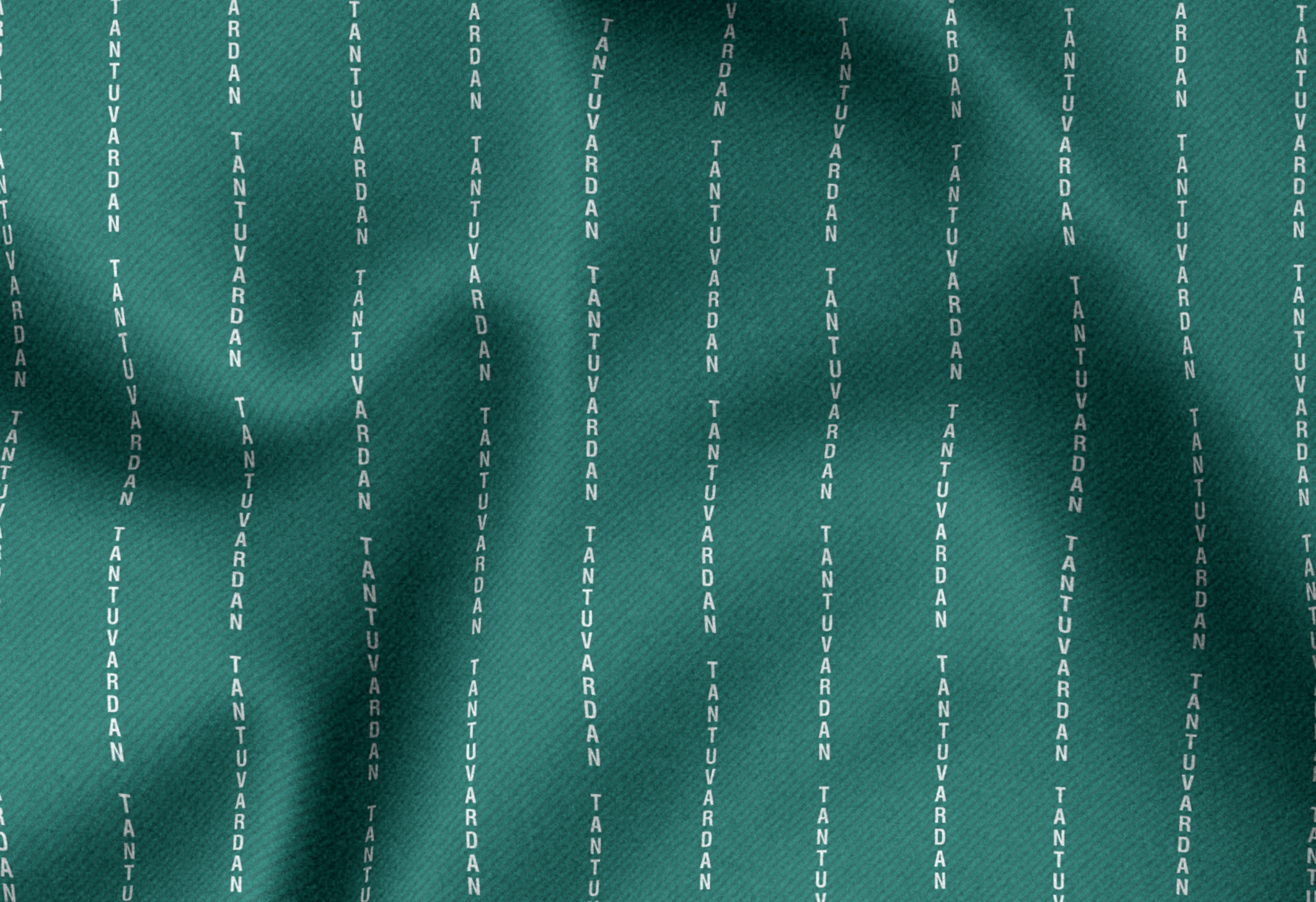Poly Viscose Pine Green
