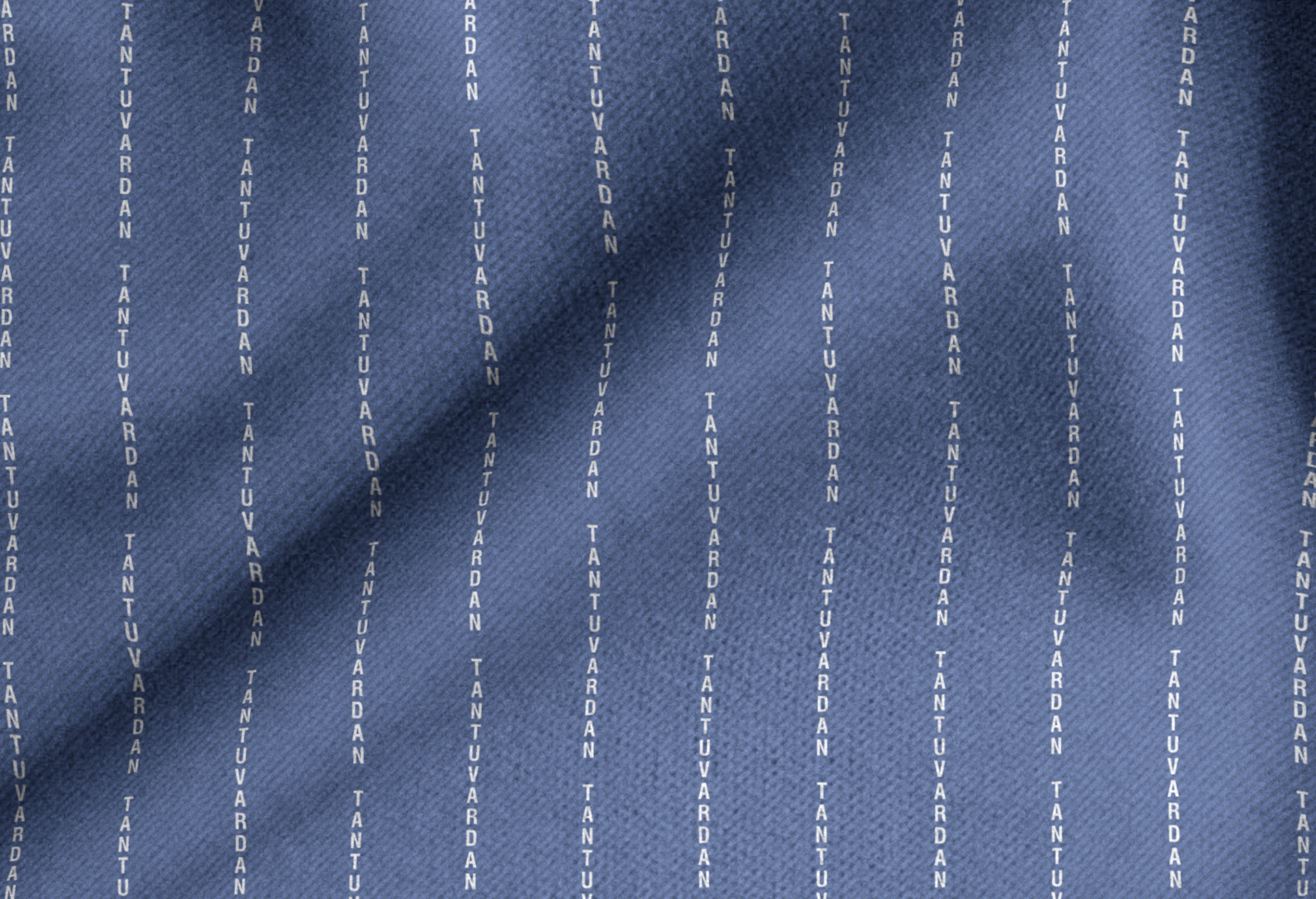 Poly Viscose Steel Blue