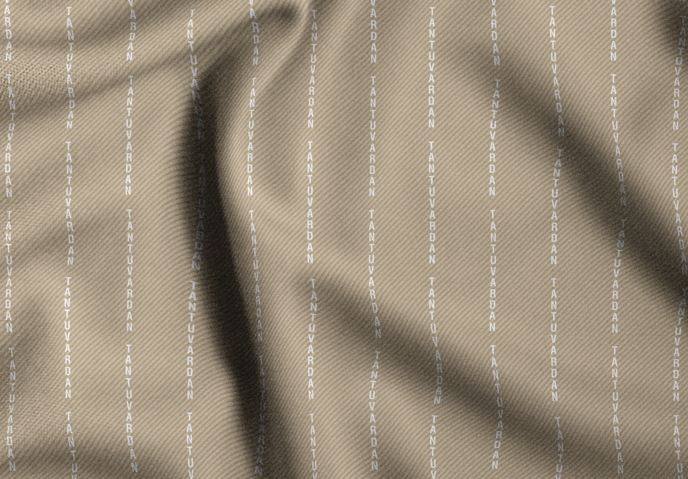 Poly Viscose Tan Color