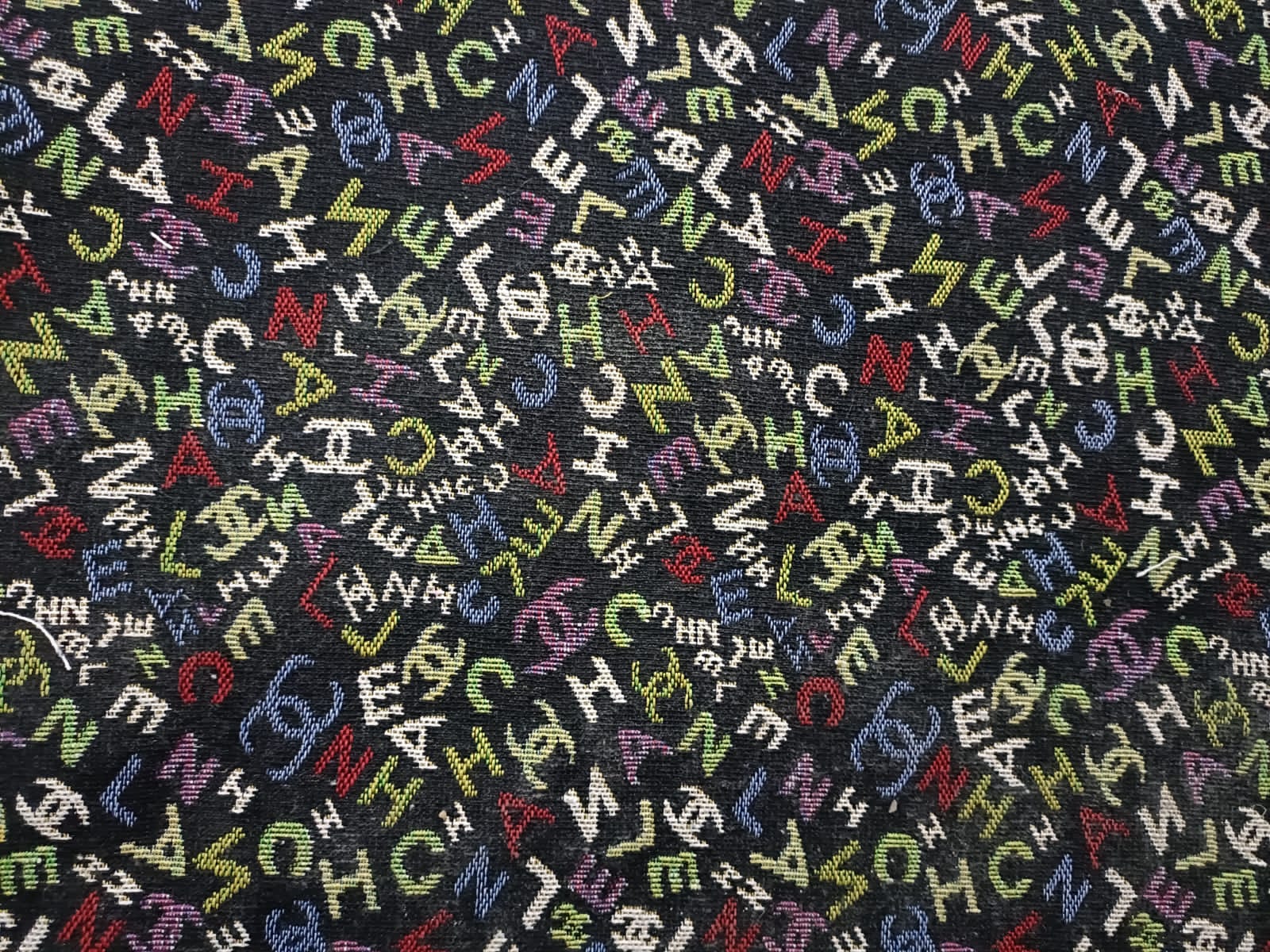 Poly cotton jacquard fabric in multicolor ANPCT625