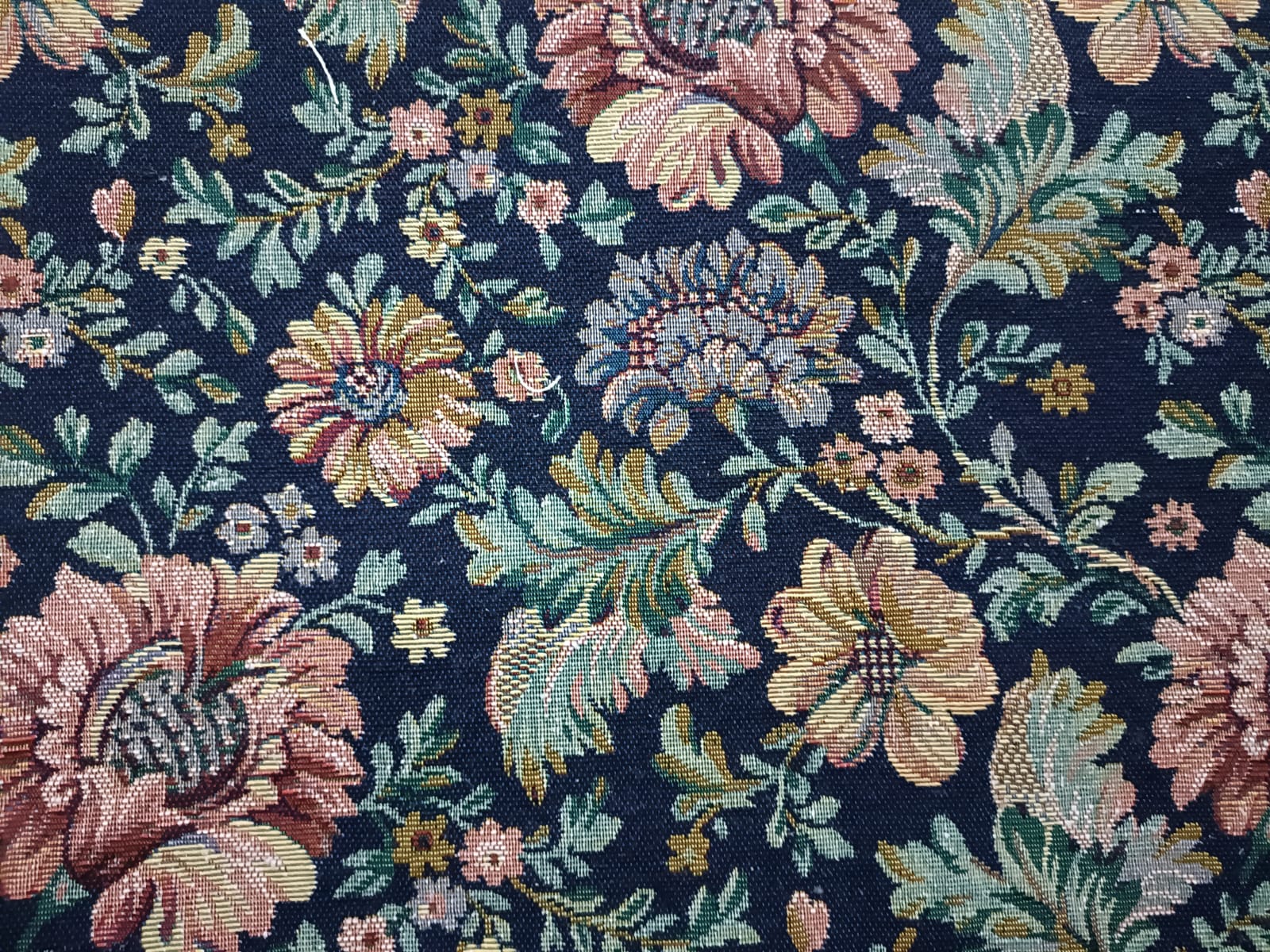 Poly cotton jacquard fabric in multicolor ANPCT628