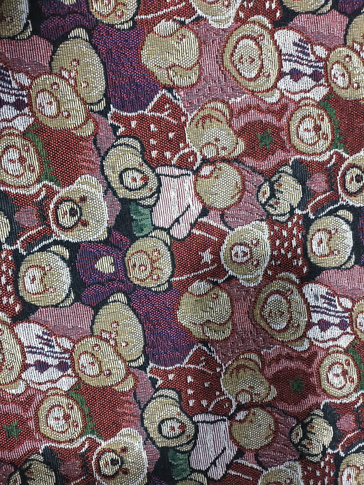 Poly cotton jacquard fabric in multicolor ANPCT685