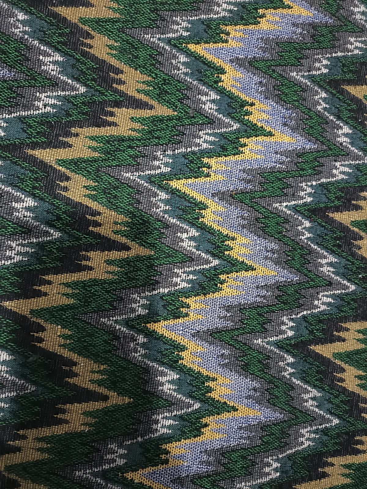 Poly cotton jacquard fabric in multicolor ANPCT689