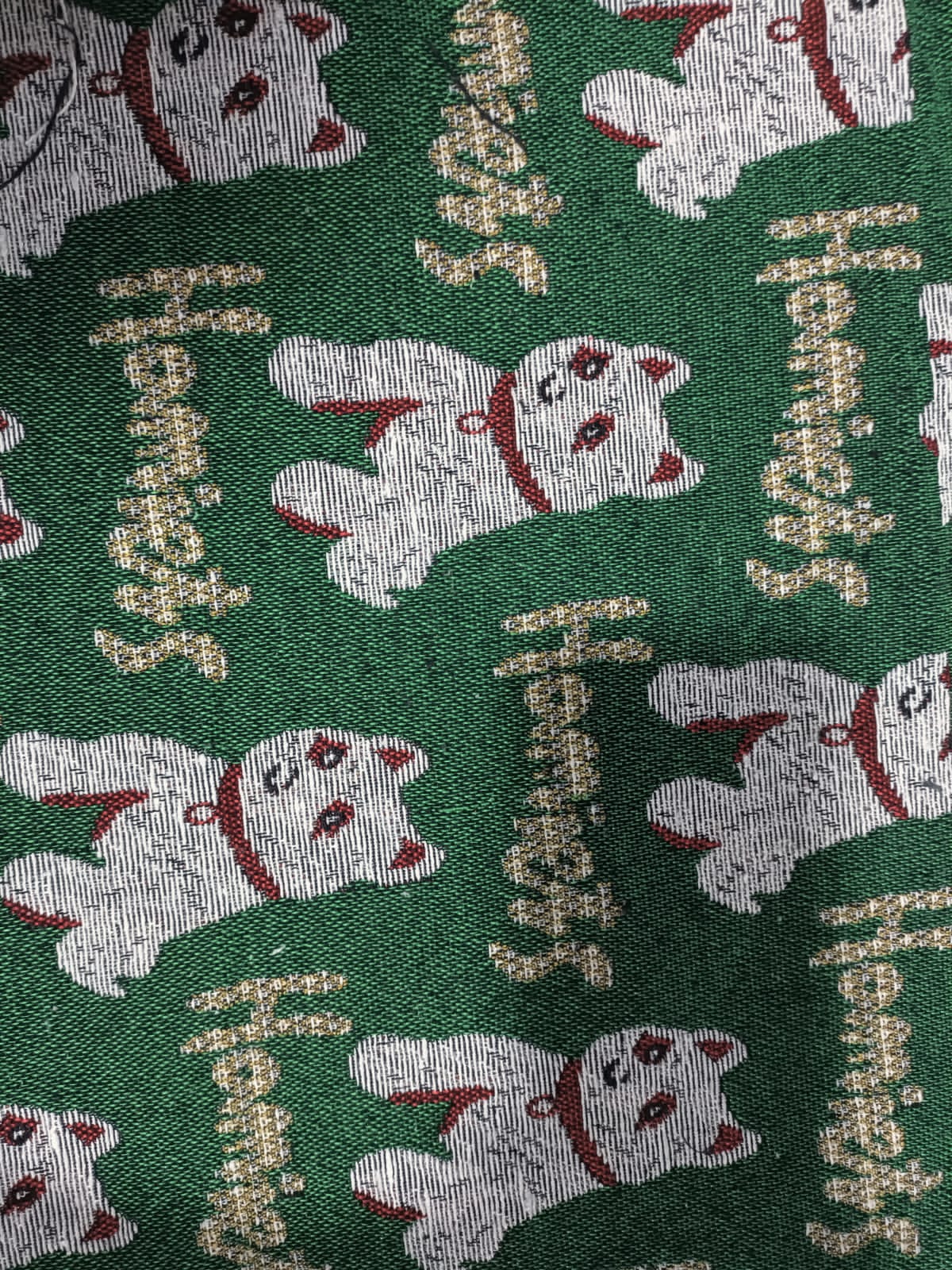 Poly cotton jacquard fabric in multicolor ANPCT732